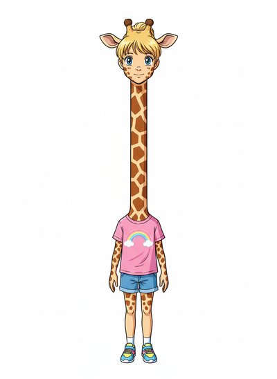 Ashley's Giraffe Adventure 🦒 - Classic Anime