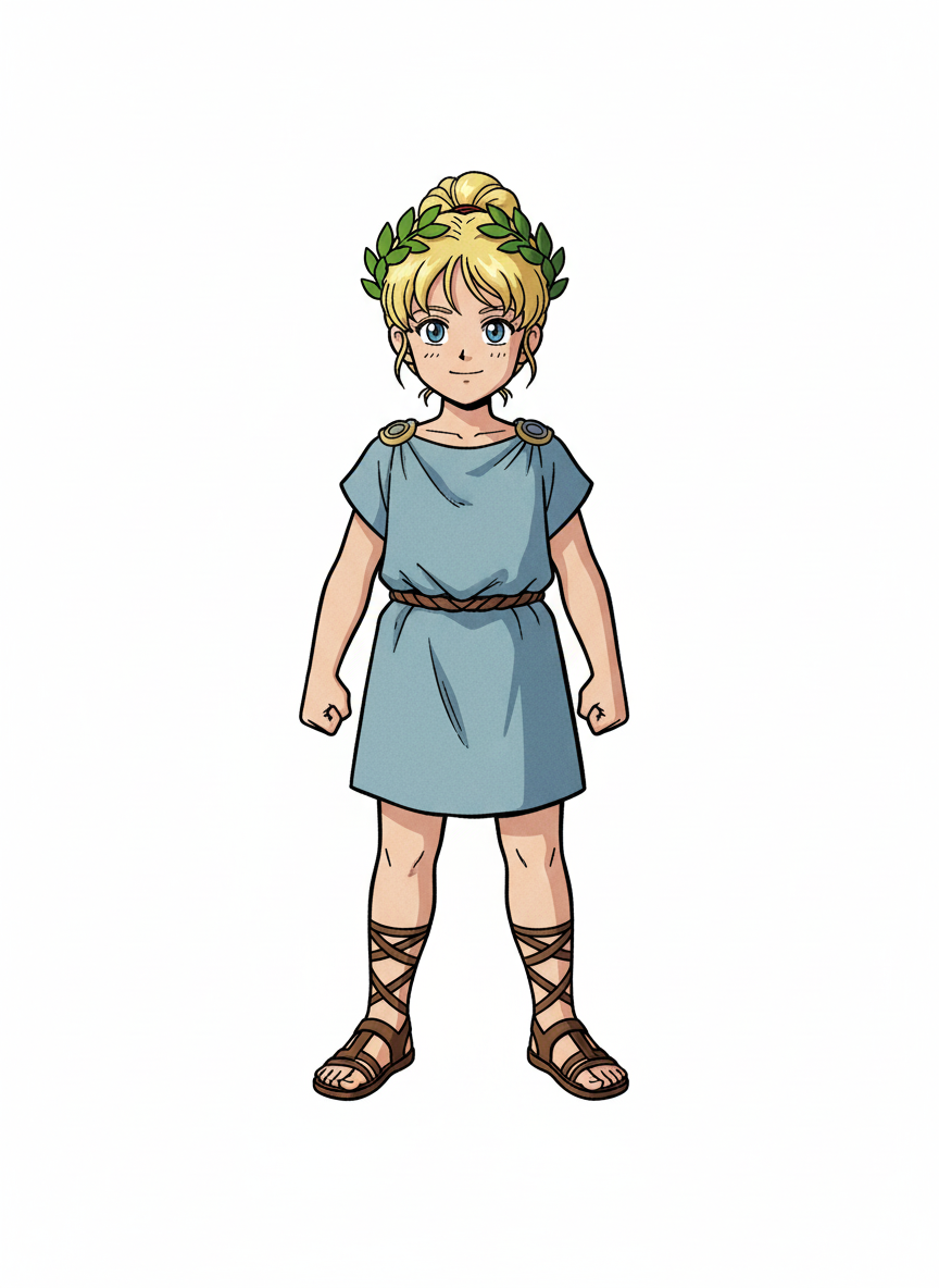 Ashley the Bold Olympian - Classic Anime