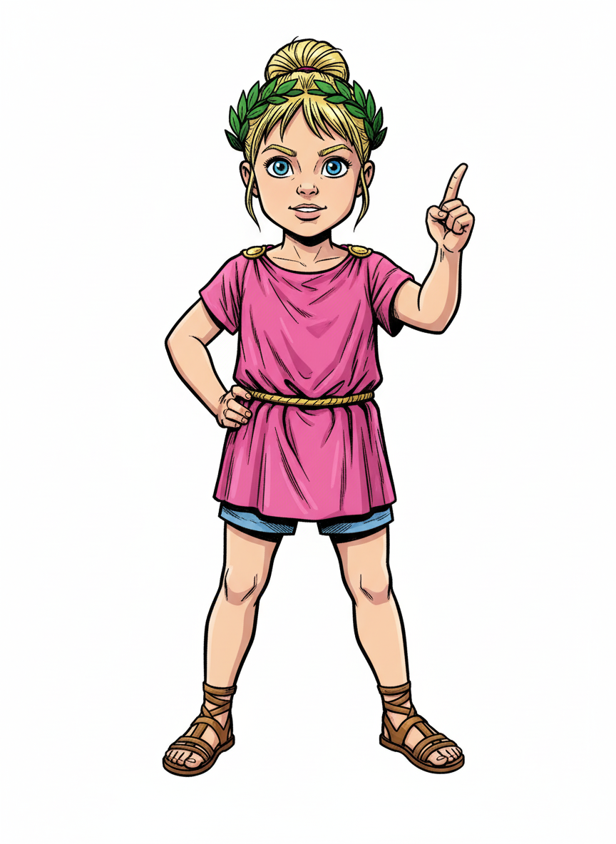 Ashley the Bold Olympian - Comic Book