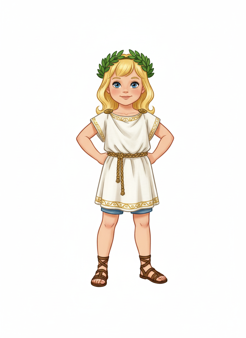 Ashley the Bold Olympian - Vintage Storybook