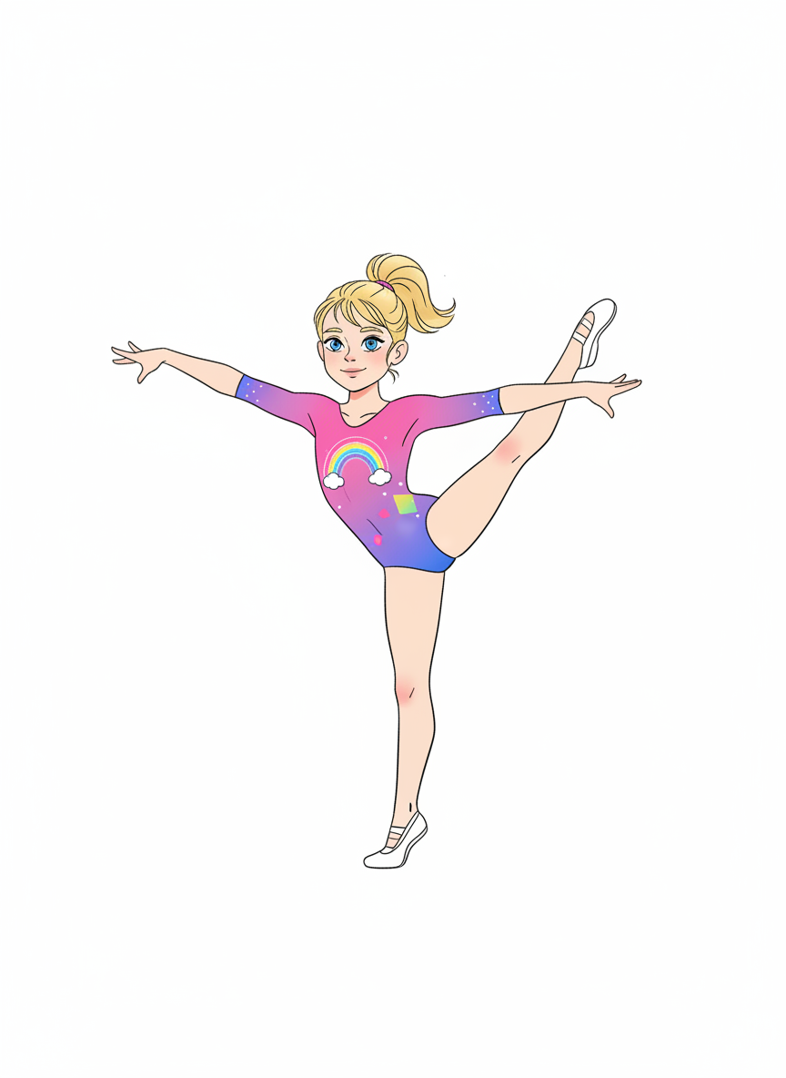 Ashley the Acrobatic - Minimalist