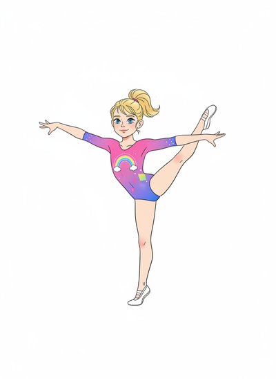 Ashley's Gymnast Giggles 🤸‍♀️ - Minimalist