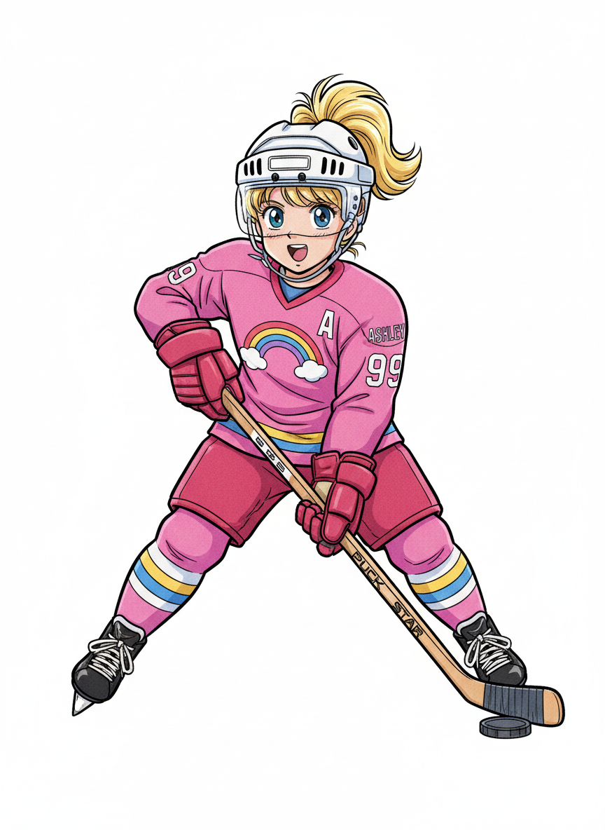 Ashley the Puck Star - Classic Anime