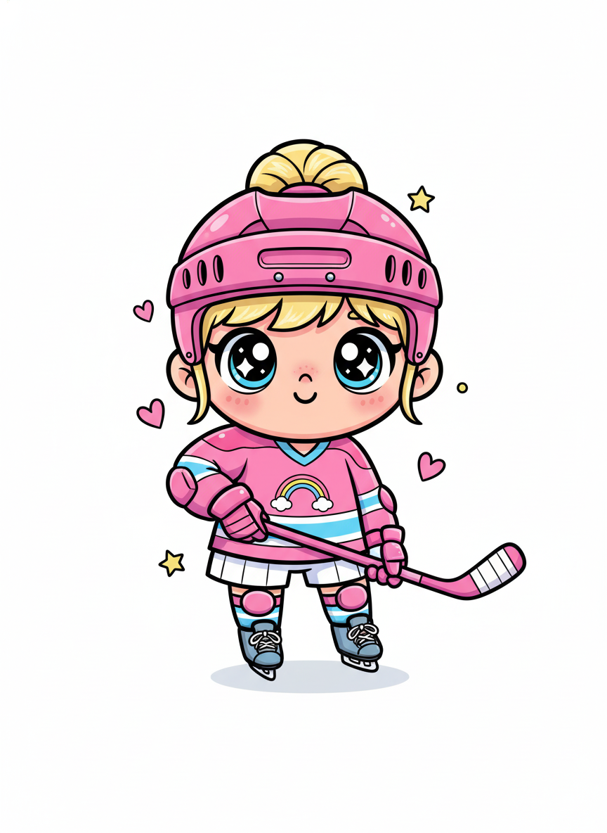Ashley the Puck Star - Kawaii Cute