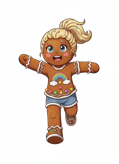 Ashley's Gingerbread Adventures 🍪 - Webtoon Anime