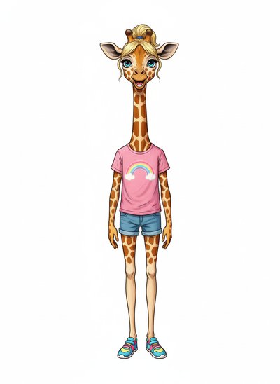 Ashley's Giraffe Adventure 🦒 - Fairy Tale Classic