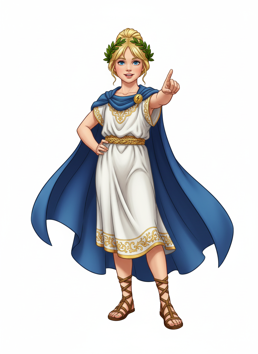 Ashley the Bold Olympian - Fairy Tale Classic
