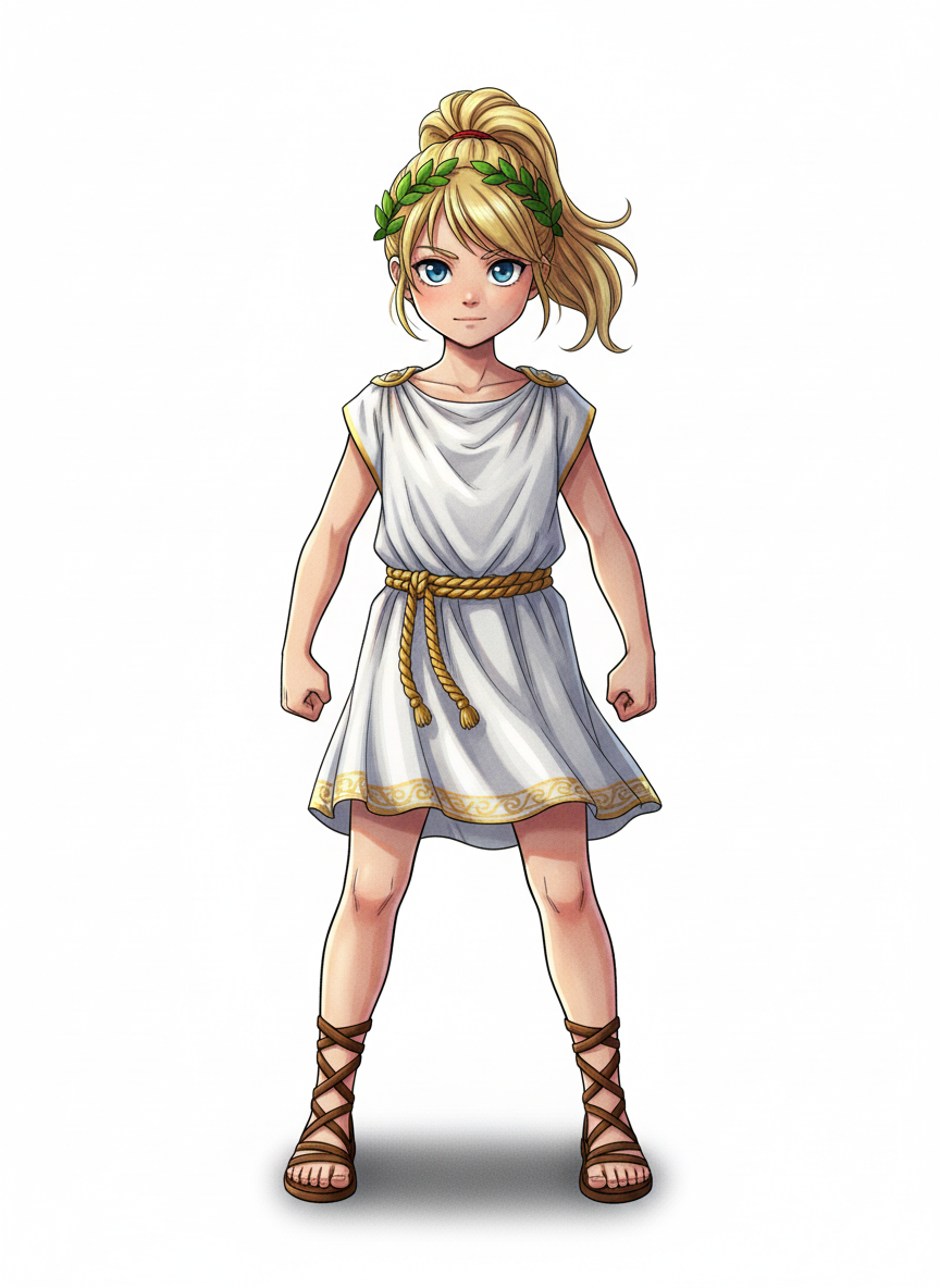 Ashley the Bold Olympian - Webtoon Anime