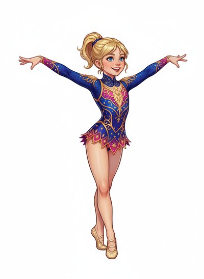 Ashley's Gymnast Giggles 🤸‍♀️ - Fairy Tale Classic