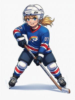 Hockey Player Character