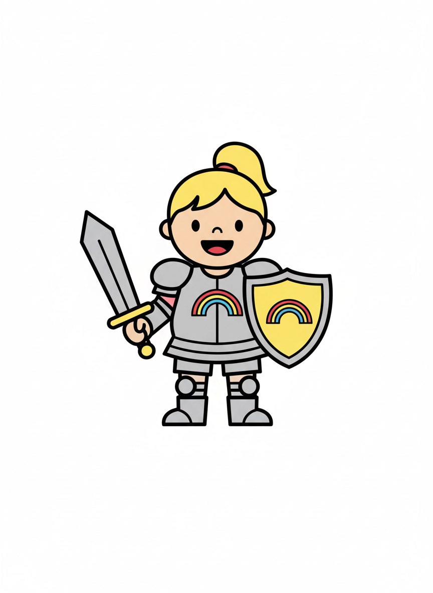 Sir Ashley the Brave - Preschool Simple