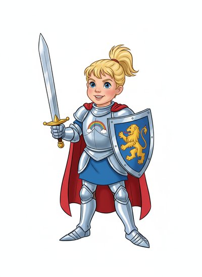 Ashley's Knightly Adventure 🌟 - Golden Age Animation