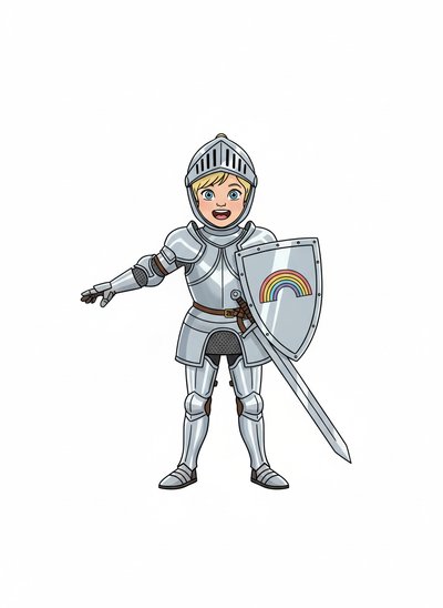 Ashley's Knightly Adventure 🌟 - Minimalist