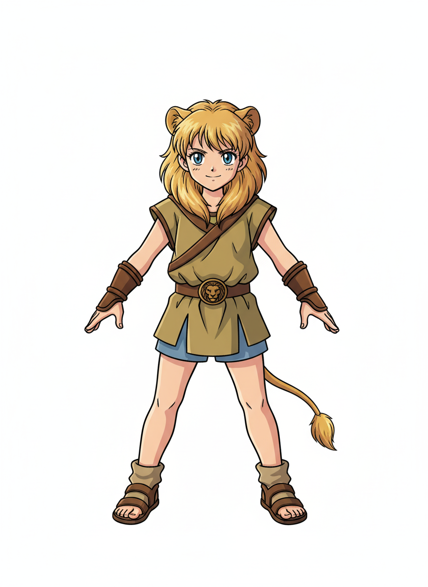 Ashley the Mighty Lion - Classic Anime