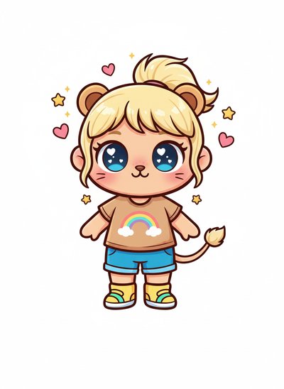 My Little Lion Queen 🦁 - Kawaii Cute