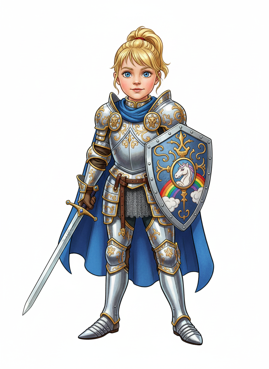 Sir Ashley the Brave - Fairy Tale Classic