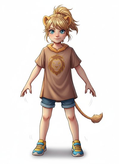 My Little Lion Queen 🦁 - Webtoon Anime