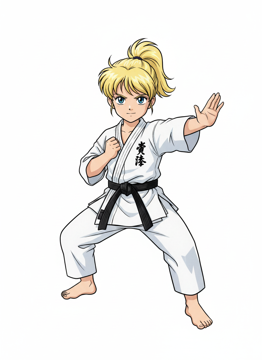 Ashley the Karate Kid - Classic Anime