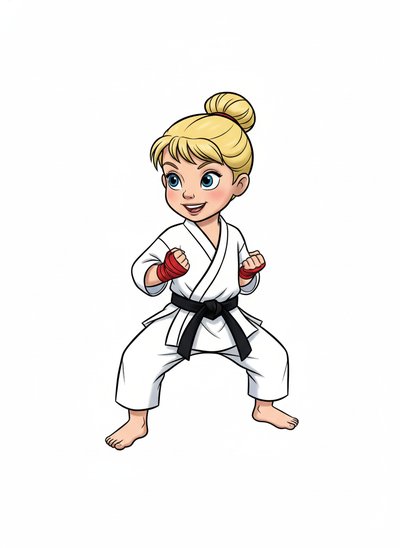 Ashley's Karate Adventure 🥋 - Golden Age Animation