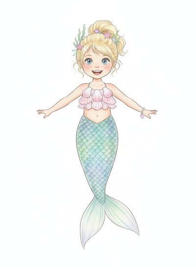 Ashley's Ocean Magic 🌊 - Gentle Pencil