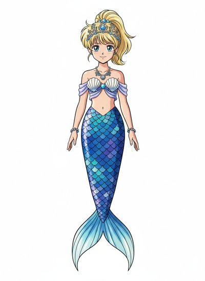 Ashley's Ocean Magic 🌊 - Classic Anime