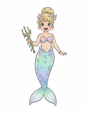 Mermaid Character