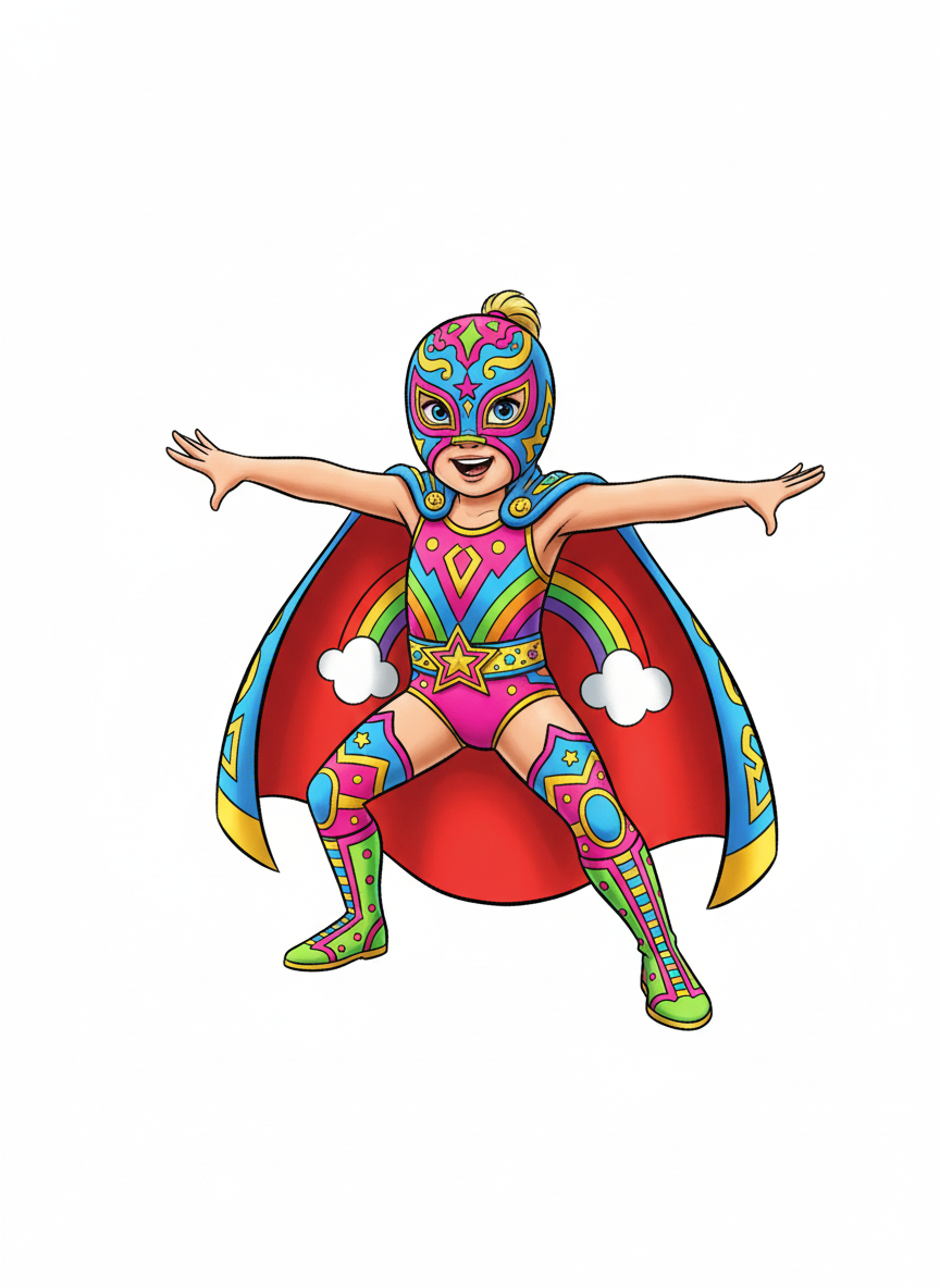 Lucha Ashley - Golden Age Animation