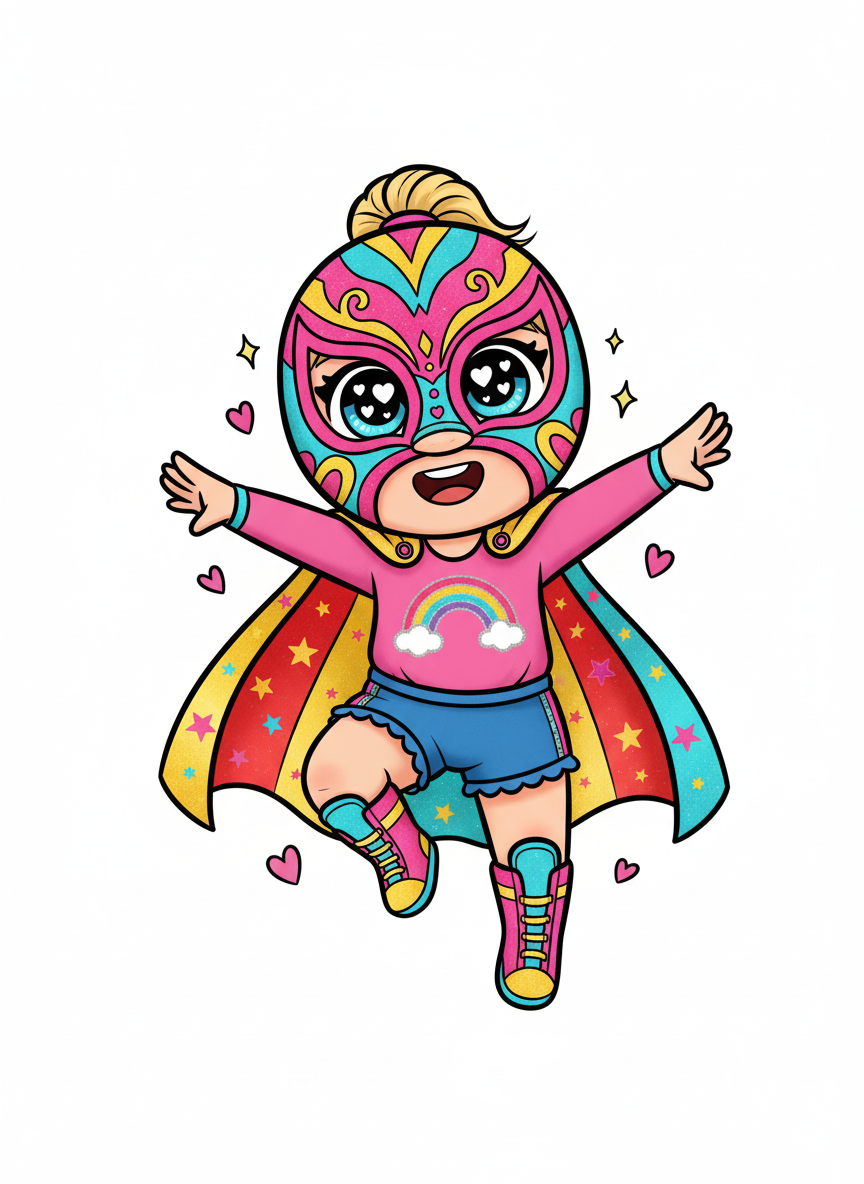 Lucha Ashley - Kawaii Cute