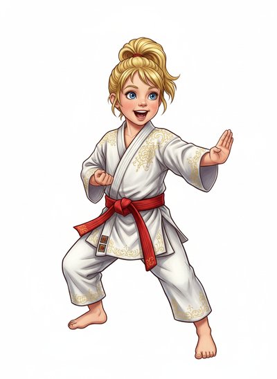 Ashley's Karate Adventure 🥋 - Fairy Tale Classic