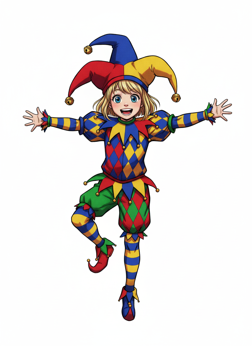 Ashley the Joyful Jester - Webtoon Anime