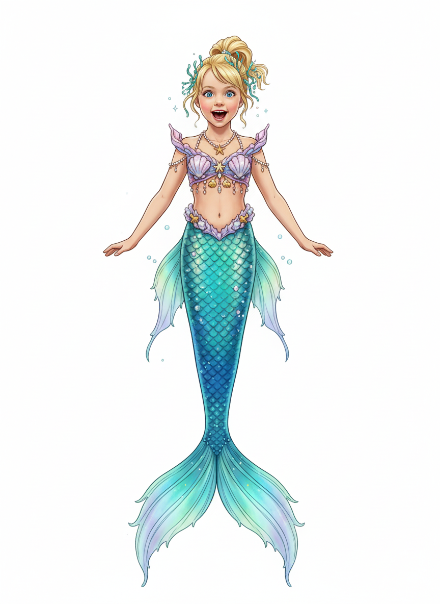 Mermaid Ash - Fairy Tale Classic