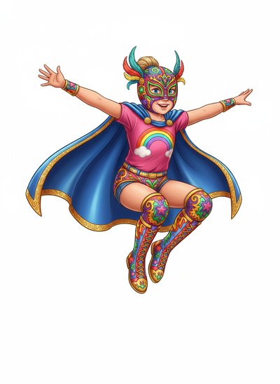 Ashley the Luchadora 🌟 - Fairy Tale Classic