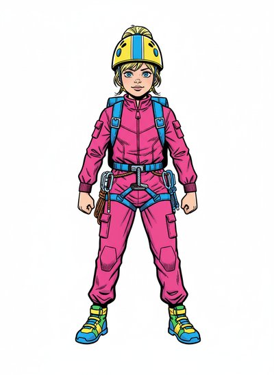 Ashley's Alpine Adventures 🎒 - Comic Book