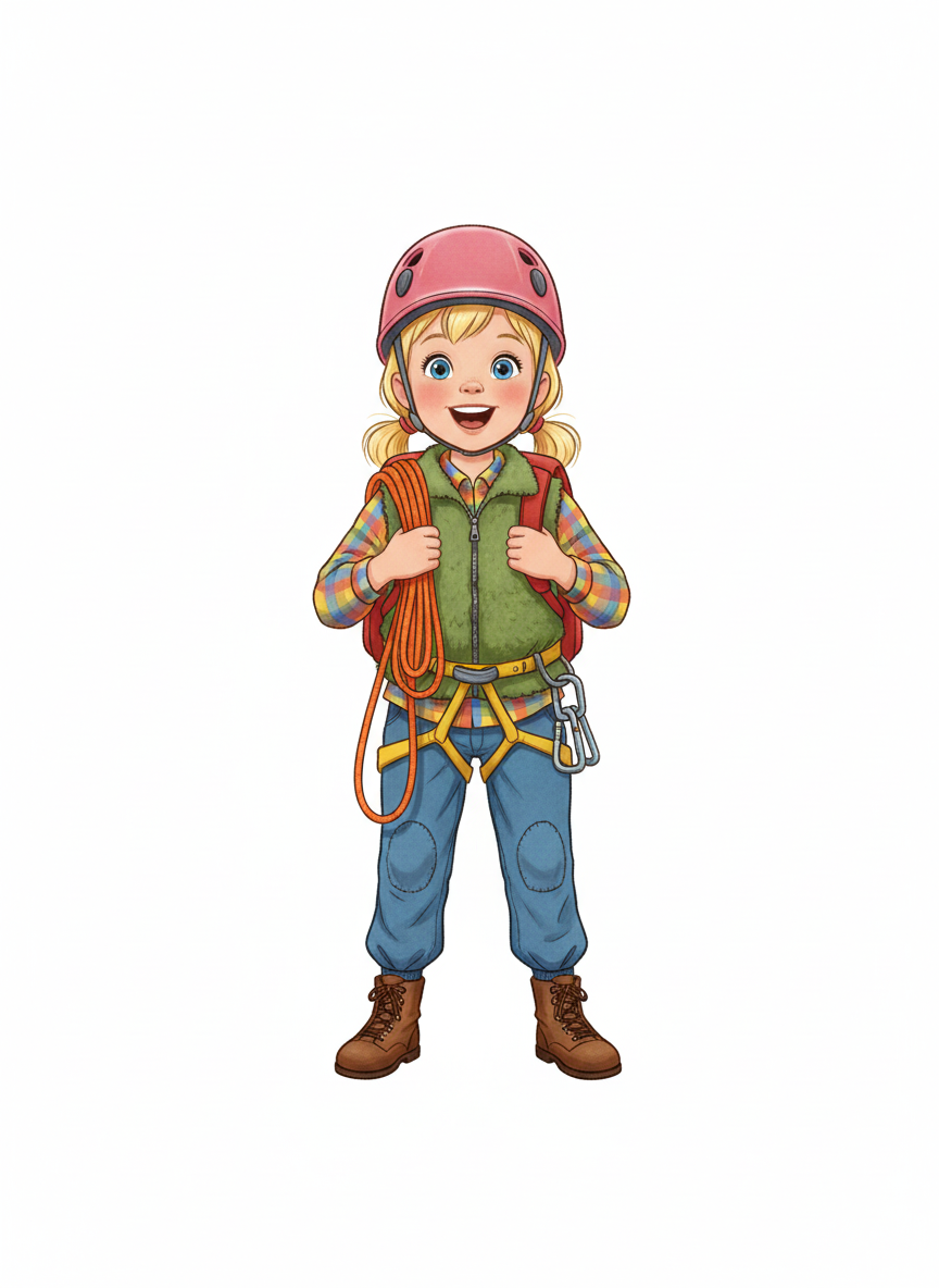 Ashley the Ascender - Vintage Storybook