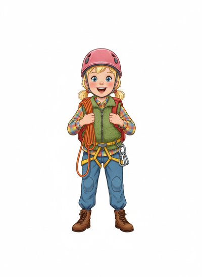 Ashley's Alpine Adventures 🎒 - Vintage Storybook