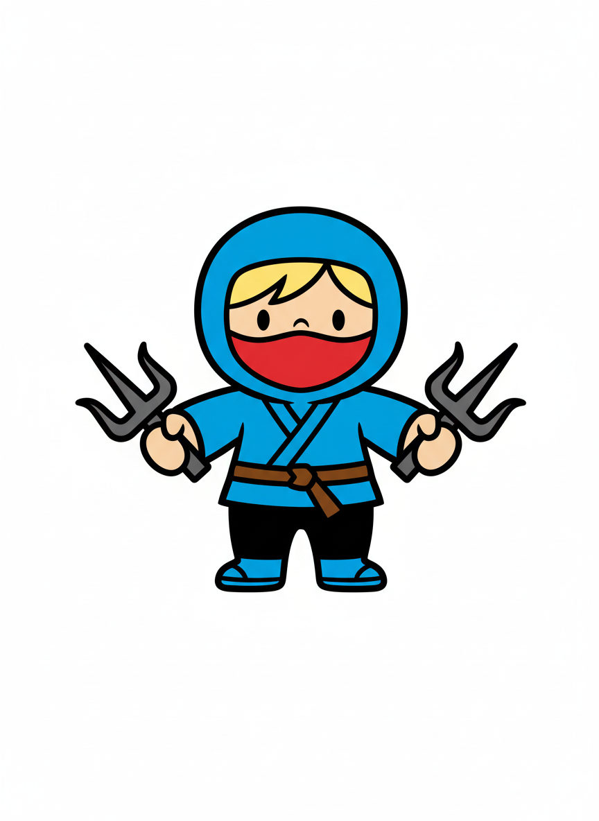 Ninja Ashley - Preschool Simple