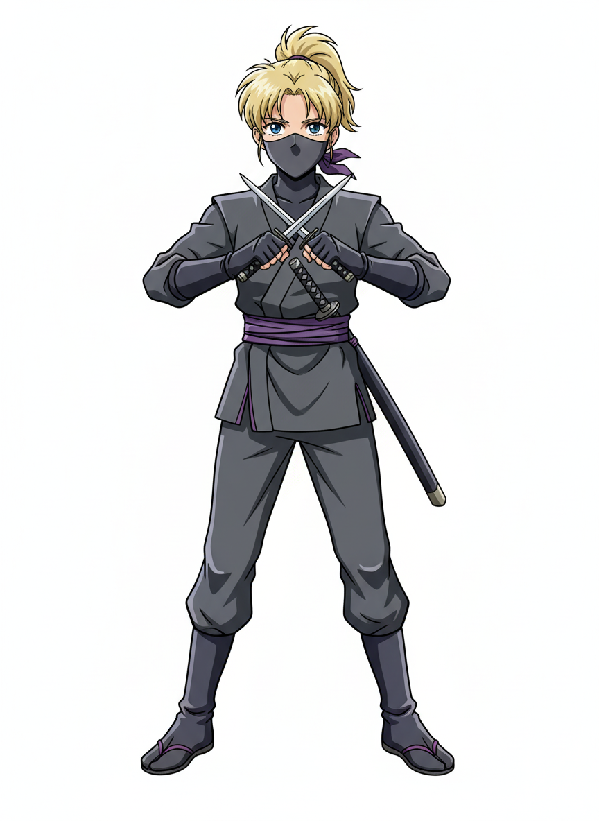 Ninja Ashley - Classic Anime