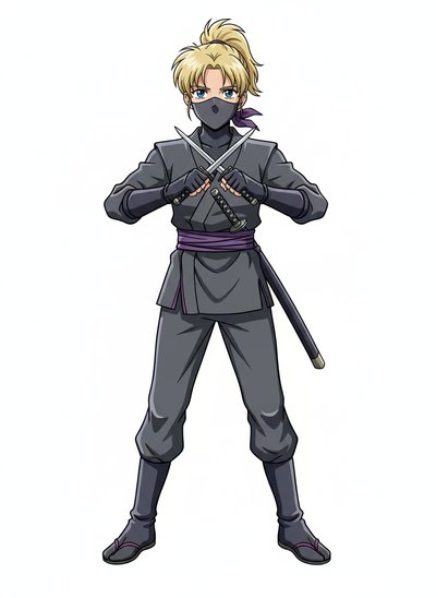 Ashley's Ninja Adventures 🥷 - Classic Anime