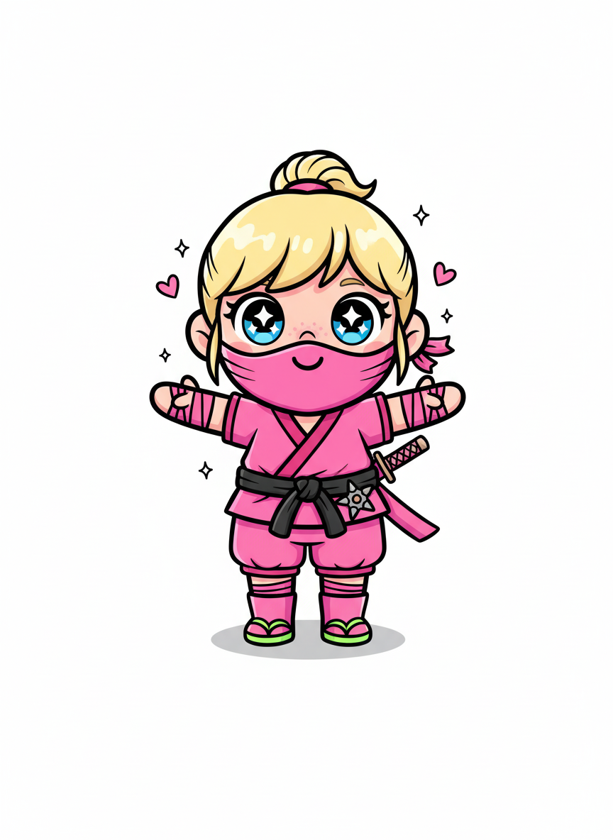 Ninja Ashley - Kawaii Cute