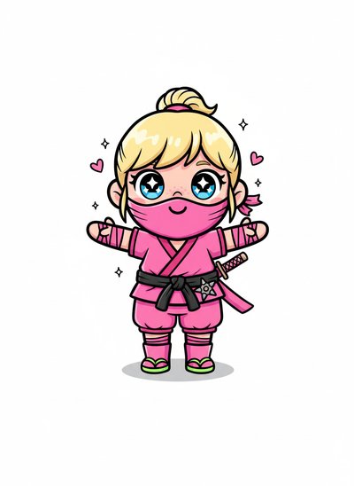 Ashley's Ninja Adventures 🥷 - Kawaii Cute
