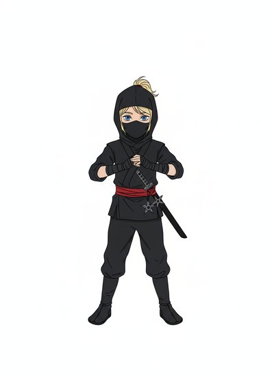 Ashley's Ninja Adventures 🥷 - Minimalist