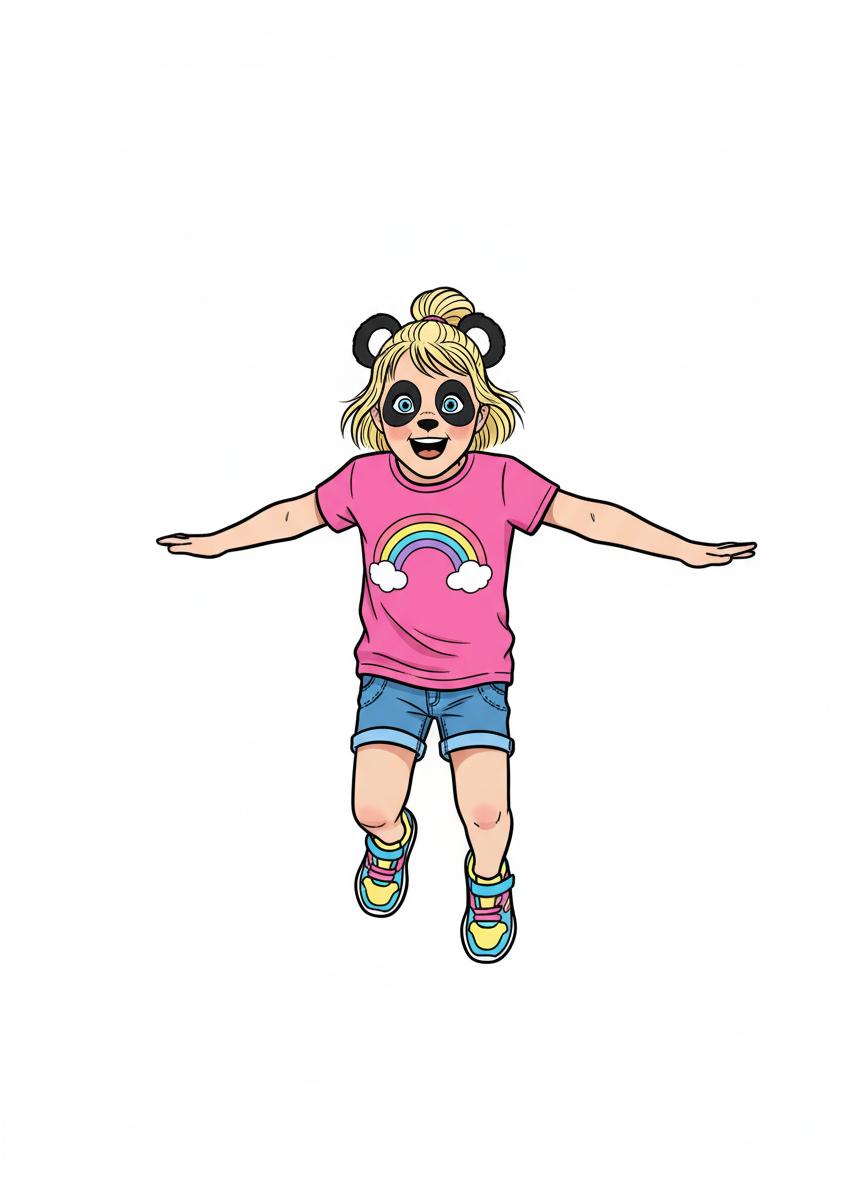 Pandashley - Classic Coloring Book