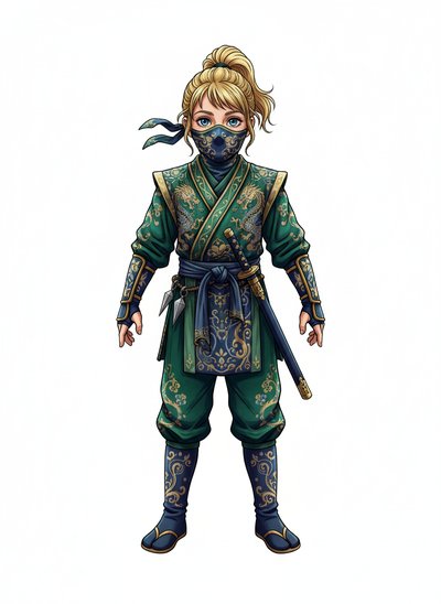 Ashley's Ninja Adventures 🥷 - Fairy Tale Classic