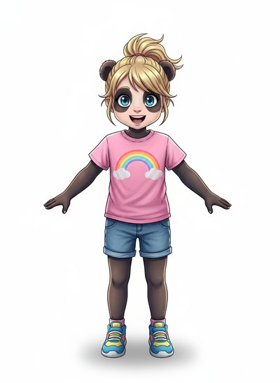 Ashley the Panda Princess 🐼 - Webtoon Anime