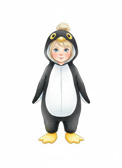 Ashley's Penguin Parade 🐧 - Gentle Pencil