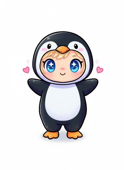 Ashley's Penguin Parade 🐧 - Kawaii Cute