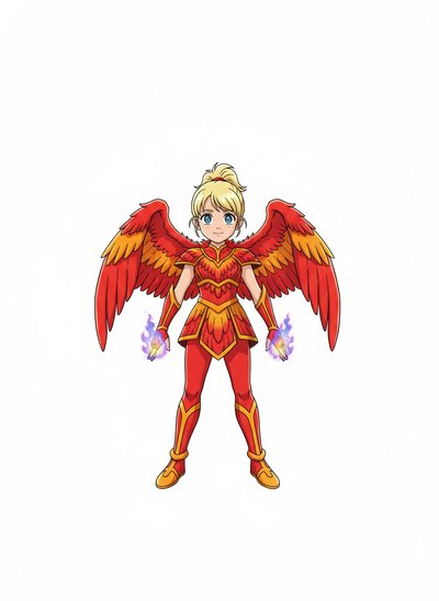 My Girl the Phoenix 🌟 - Classic Anime