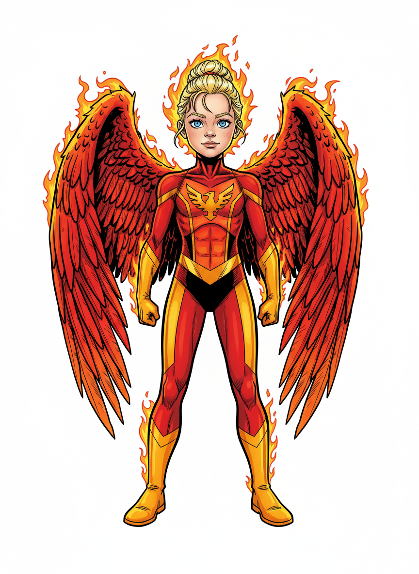 Ash the Firebird - Comic Book