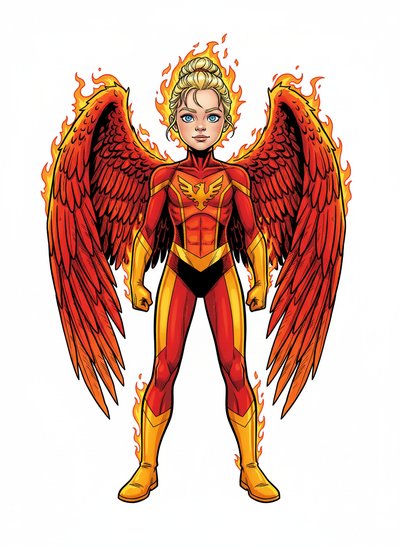 My Girl the Phoenix 🌟 - Comic Book