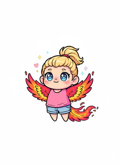My Girl the Phoenix 🌟 - Kawaii Cute